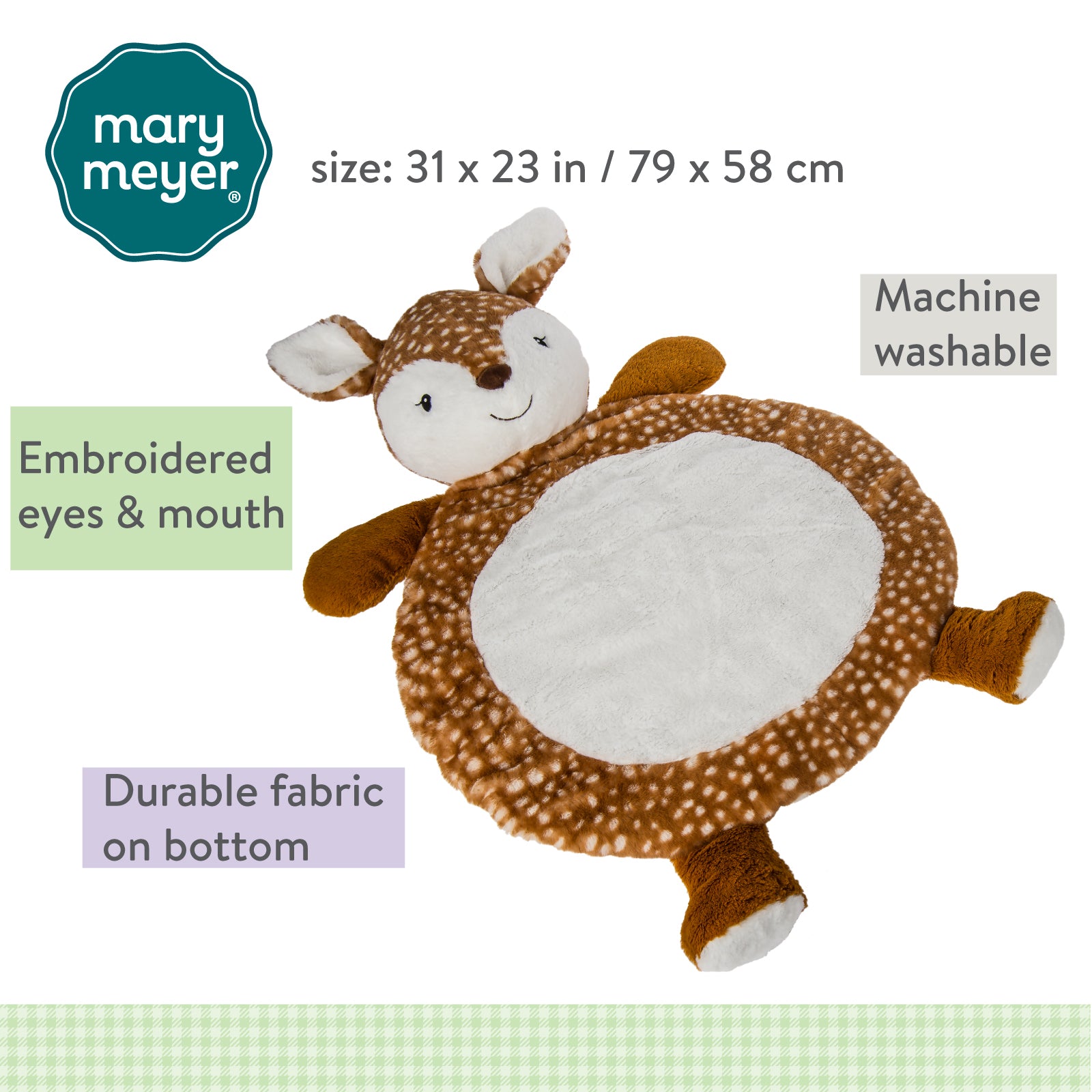 Mary Meyer “Amber Fawn” Baby Mat