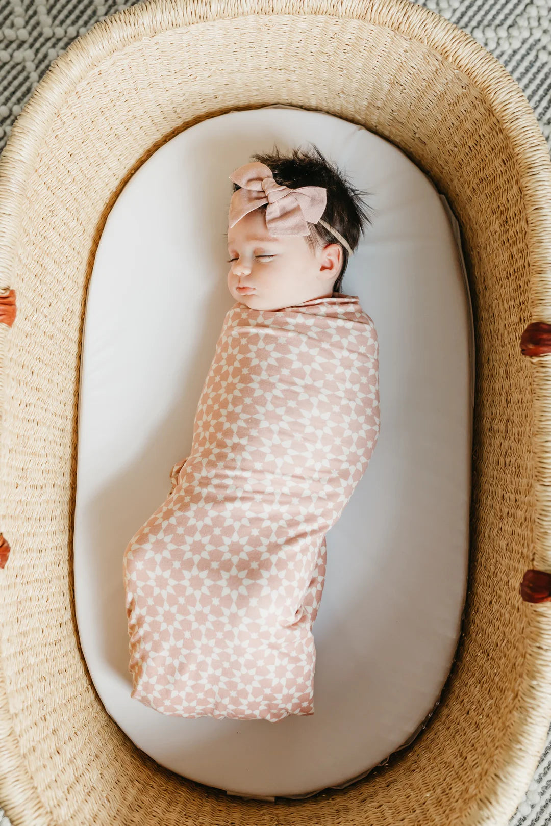 Copper Pearl swaddle “Star”